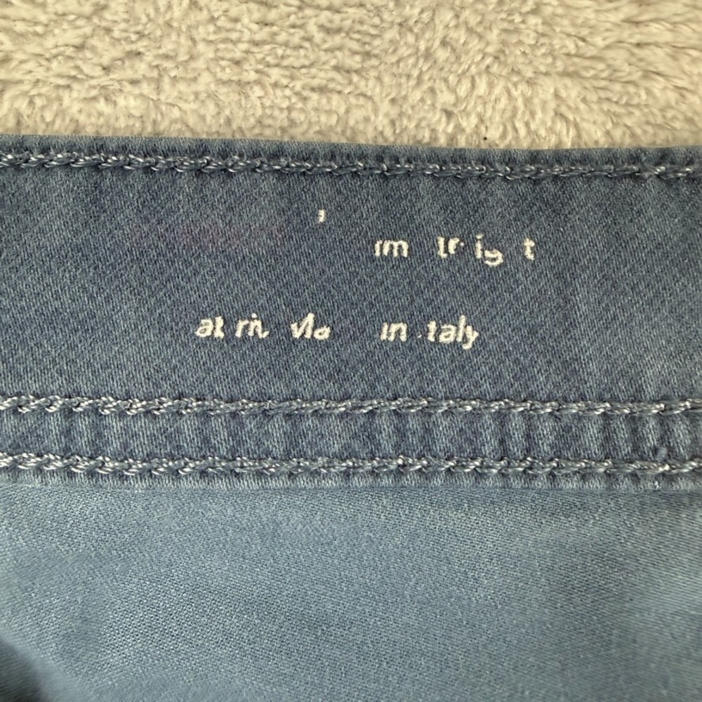 AG Adriano Goldschmied Pants Mens 34x32 Blue Everett Slim Straight Twill - Picture 8 of 14